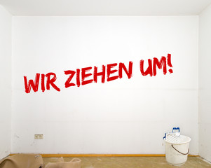 Wir ziehen um