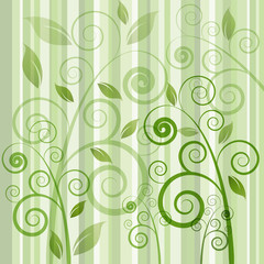 Vector floral background