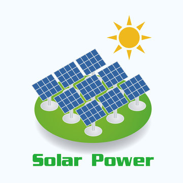 Solar Power image illustration
