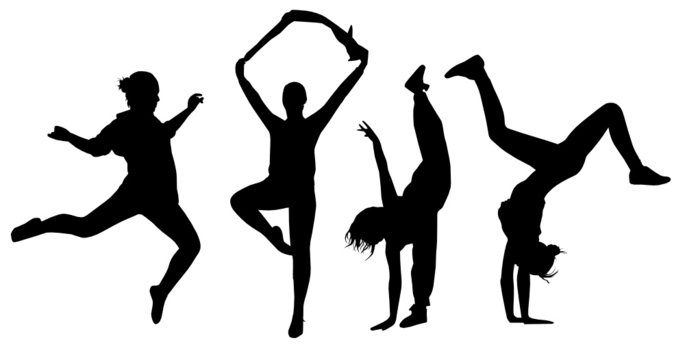 Dancing Silhouettes
