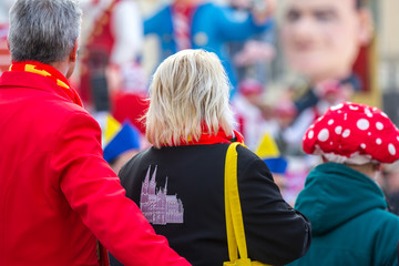 cologne carneval people background