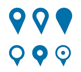 Fototapeta premium Map pointer