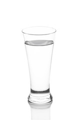 water glass isolated