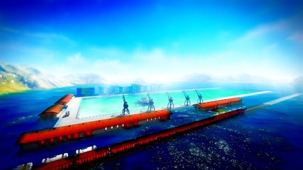 Fototapeta premium Shipyard