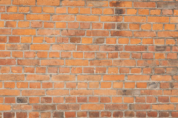 red bricks wall
