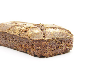 Loaf of rye home-baked bread