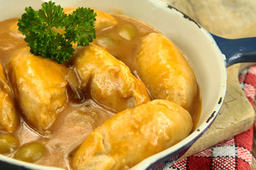 quenelles sauce financière
