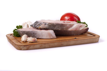 Salmon steaks © blistwan