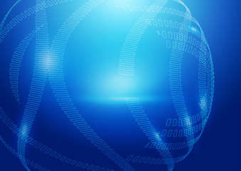 Abstract Blue Background