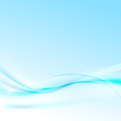 Fototapeta premium Abstract blue wave modern certificate background