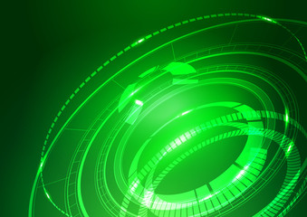 Abstract Technology Background