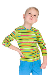 Fototapeta premium Thoughtful boy