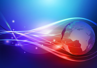 Abstract Technology Background