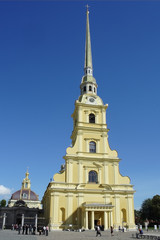 Fototapeta na wymiar St. Petersburg, Peter and Paul Cathedral