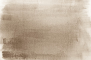 brown painting  texture on artistic canvas