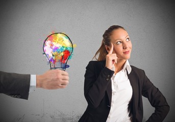 Colleague suggests an idea
