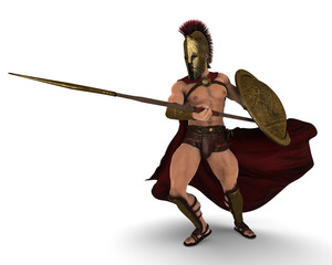 Obraz premium spartan attack