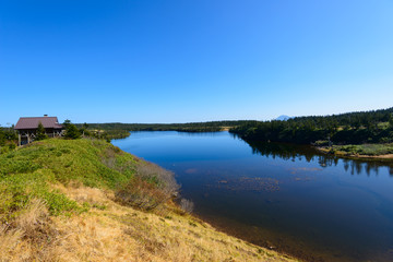 Summit of Mt.Hachimantai in autumn in Iwate and Akita, Japan