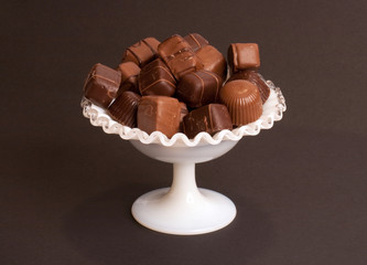 Chocolates in a Dish