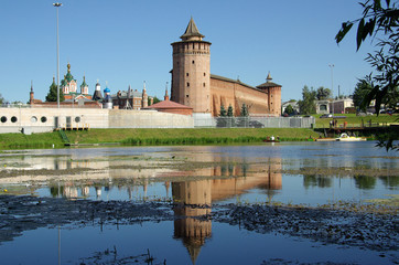 Marina tower of Kolomna Kremlin, Russia