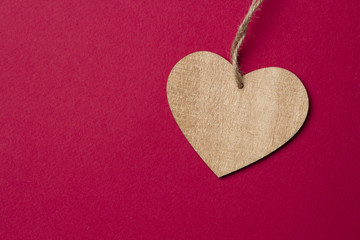 Valentine day background with heart