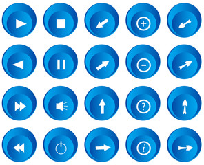 Control panel buttons