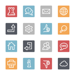Web & internet icons set