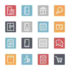 Kitchen Appliances Web Icons