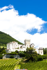Fototapeta na wymiar Coira Castle, Schluderns, Alto Adige, Italy