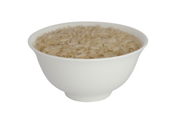 plate with rice