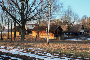 zima na w Olsztynku © Janusz Lipiński