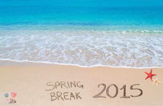 spring break 2015 on the sand