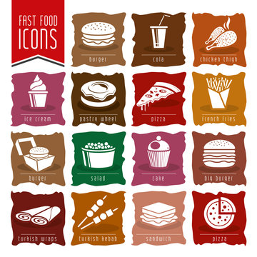 Fast food icons - 5