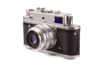 Fototapeta premium Old film camera