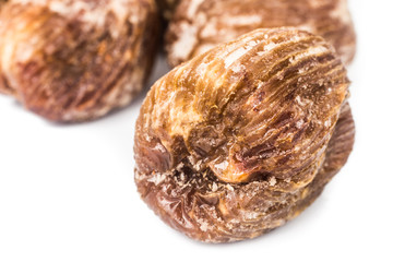 Close up and selective focus on dried Honey Dates