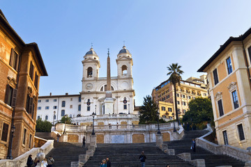 Spanish Steps at morning