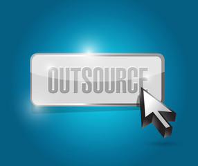 outsource button illustration design