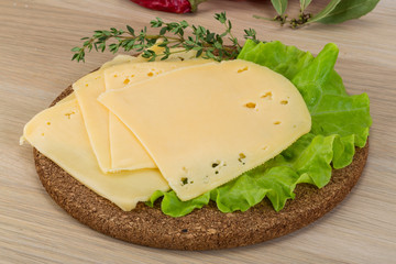 Sliced cheddar
