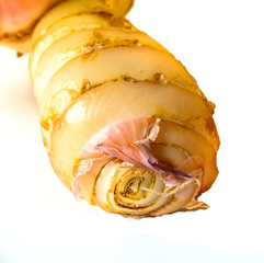 Ginger root isolated