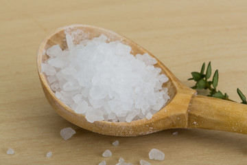 Sea salt crystal