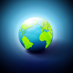World Icon Symbol Background