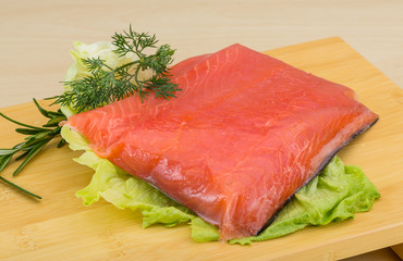 Salted salmon