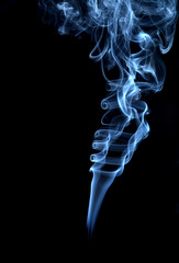 Beautiful abstract smoke