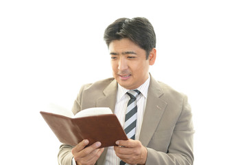 笑顔のビジネスマン