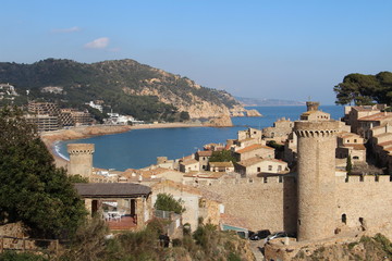 Obraz premium Tossa de Mar. Costa Brava. Catalonia