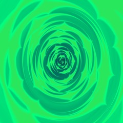 Abstract green fractal background like green leafy rosette