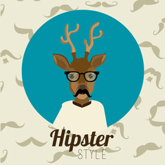 Hipster design, vector illustration.