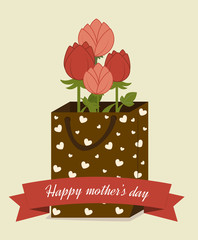 Mother day design, vector illustration.