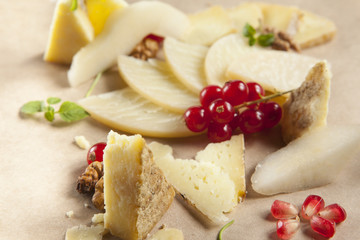 cheese selection