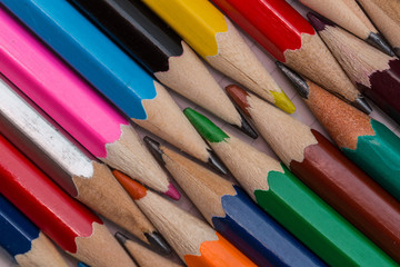 Colorful pencils